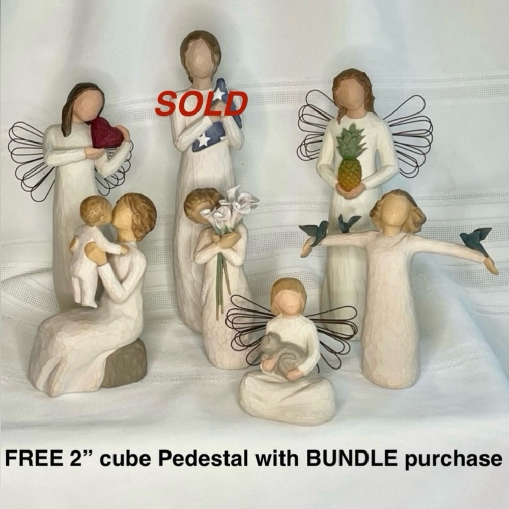 Willow Tree Bundle Figures & Angels Bundle of SIX 1999 - 2004 EUC Susan‎ Lordi